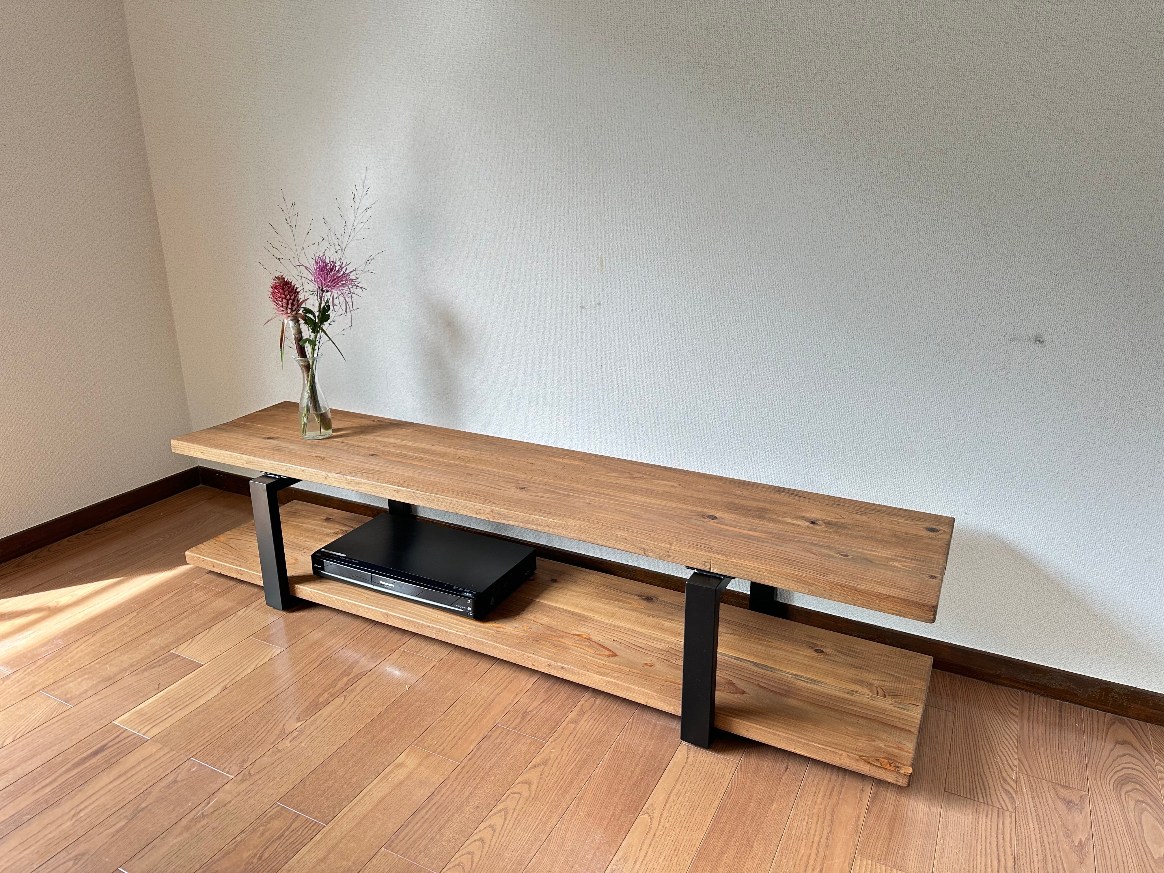 無垢材テレビボード｜サイズオーダーができる手作り家具 - CLAFT+ – CRAFT+